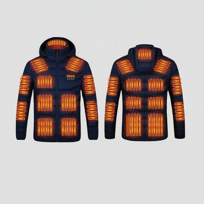 Veste chauffant manches longues