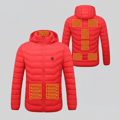 Veste chauffant manches longues