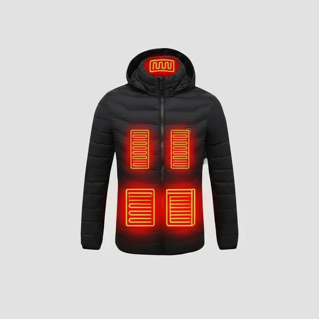 Veste chauffant manches longues